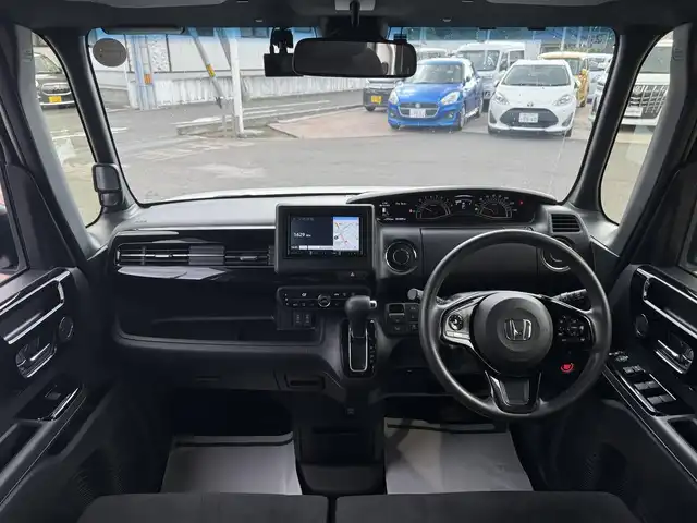 ホンダ Ｎ ＢＯＸ カスタム L 香川県 2022(令4)年 3.1万km プラチナホワイトパール ワンオーナー/社外SDナビ/フルセグ/バックカメラ/左パワースライドドア/ホンダセンシング/レーダークルーズコントロール/純正14インチアルミ/前後ドラレコ/スマートキー/レーンキープ/ETC