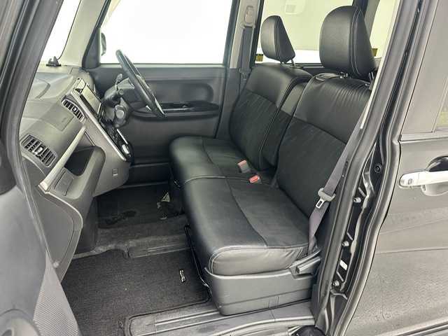 ダイハツ タント カスタム RS トップED SA Ⅲ 兵庫県 2016(平28)年 6.4万km ブラックマイカメタリック 社外SDナビ/フルセグ CD DVD BT MSV/バックカメラ/両側パワースライドドア/ハーフレザーシート/シートヒーター/衝突軽減ブレーキ/レーンキープアシスト/コーナーセンサー/ドライブレコーダー/ETC/LEDヘッドライト/オートライト/オートハイビーム/スマートキー/スペアキー