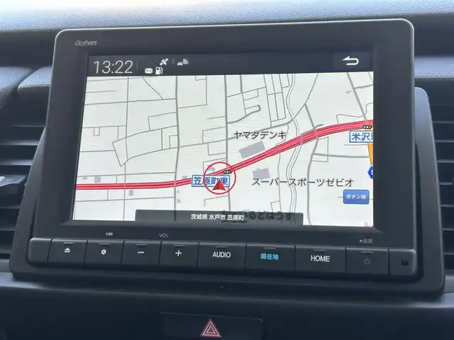 ホンダ フィット ベーシック 茨城県 2023(令5)年 2.2万km クリスタルブラックパール ワンオーナー/純正SDナビ/　（CD/DVD/BT/フルセグ）/バックカメラ/ETC/ドライブレコーダー/レーダークルーズコントロール/ハロゲンヘッドライト/スマートキー/アイドリングストップ/ドアバイザー/純正フロアマット/保証書/取扱説明書/スペアキー