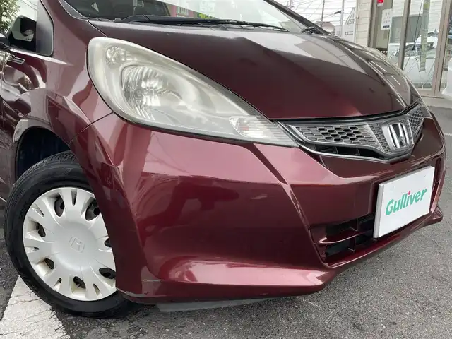 ホンダ フィット G 10thアニバーサリー 埼玉県 2012(平24)年 5.2万km プレミアムディープロッソパール ワンオーナー/純正CD/USB/AUX/バックカメラ/社外ナビ/社外LEDヘッドランプ/ビルトインETC/盗難防止装置/純正フロアマット/スマートキー/スペアキー/保証書/取説