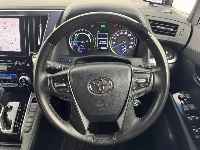 トヨタ アルファードハイブリット S タイプゴールド 愛知県 2020(令2)年 5.3万km ホワイトパールクリスタルシャイン トヨタセーフティセンス/・プリクラッシュセーフティ/・レーントレーシングアシスト/・パーキングサポートブレーキ/・パーキングソナー/・アダプティブハイビーム/レーダークルーズコントロール/パワーバックドア/純正ディスプレイオーディオ（ナビキット）/・フルセグTV/Bluetooth/USB/バックカメラ/ビルドインETC/前後ドライブレコーダー/寒冷地仕様/AC100V