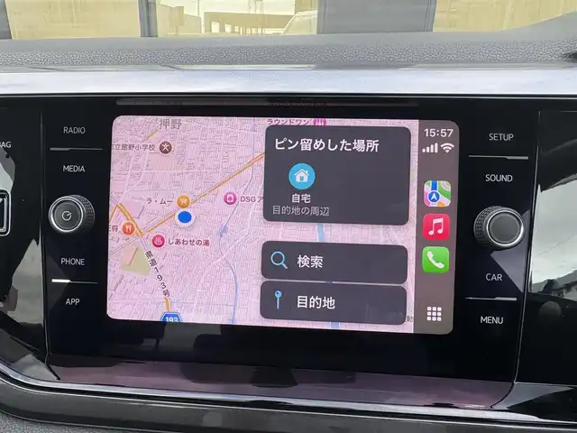 フォルクスワーゲン ポロ TSIハイライン 石川県 2020(令2)年 4.2万km ピュアホワイト 純正ディスプレイオーディオ/バックカメラ/AppleCarPlay/AndroidAuto/Bluetooth/CD/USB/アダプティブクルーズコントロール/電動格納ミラー/オートライト/LEDヘッドライト/フォグランプ/キーレスエントリー/アイドリングストップ/ドアバイザー/トノカバー