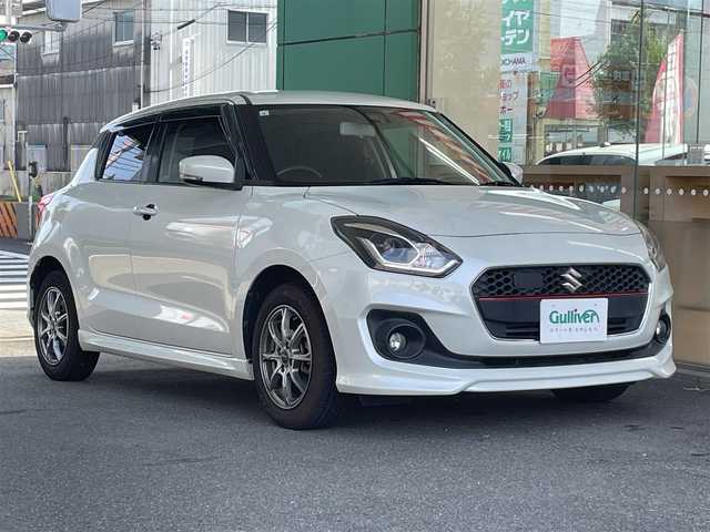 スズキ スイフト XR LTD 愛知県 2019(平31)年 6.2万km ピュアホワイトP 純正メモリナビ〈CN-RZ846〉/・DVD／Bluetooth／地デジTV/前席シートヒーター/スズキセーフティーサポート/・デュアルレーダーブレーキサポート/・車線逸脱警報/・車線逸脱抑制機能/・ふらつき警報/・先行車発進お知らせ機能/ハイビームアシスト/ETC/エンジンプッシュスタート
