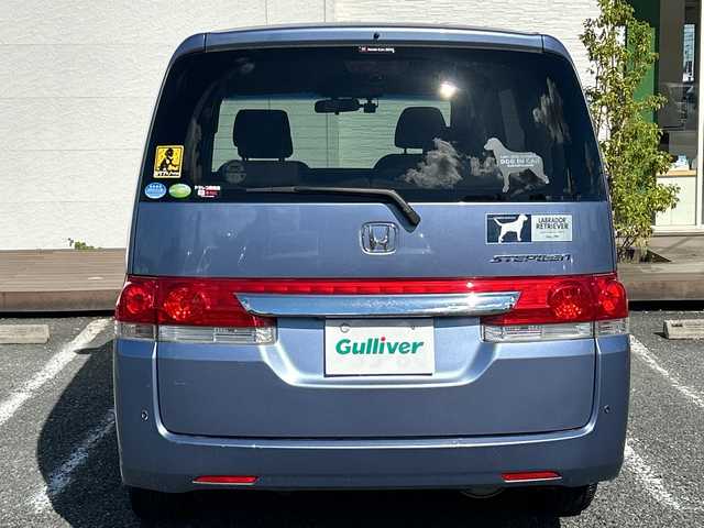 ホンダ ステップワゴン G Lパッケージ 千葉県 2007(平19)年 8.8万km スカイミストメタリック インターナビ　バックカメラ　両側電動スライドドア　ドラレコ　フロアマット　ドアバイザー　キーレス　コーナーセンサー　キセノンライト　社外１５インチＡＷ