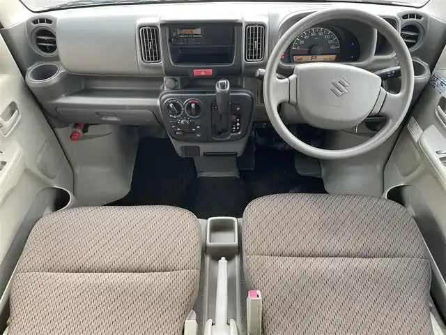 スズキ エブリイ PC 栃木県 2016(平28)年 9.9万km シルキーシルバーメタリック ハイルーフ/サイドバイザー/MTモード付AT/フロアマット/スピーカーなし