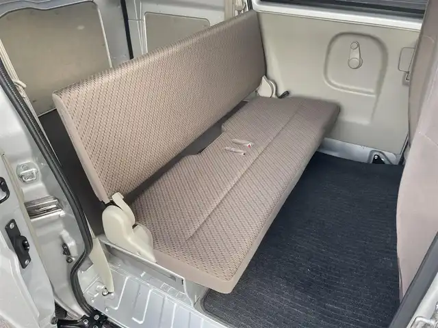 スズキ エブリイ PC 栃木県 2016(平28)年 9.9万km シルキーシルバーメタリック ハイルーフ/サイドバイザー/MTモード付AT/フロアマット/スピーカーなし