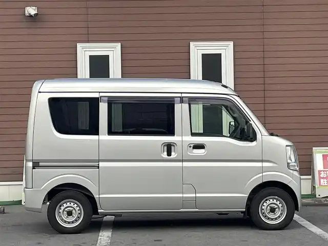 スズキ エブリイ PC 栃木県 2016(平28)年 9.9万km シルキーシルバーメタリック ハイルーフ/サイドバイザー/MTモード付AT/フロアマット/スピーカーなし