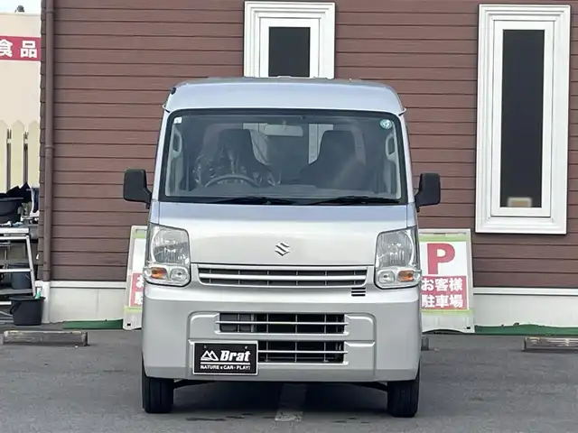 スズキ エブリイ PC 栃木県 2016(平28)年 9.9万km シルキーシルバーメタリック ハイルーフ/サイドバイザー/MTモード付AT/フロアマット/スピーカーなし