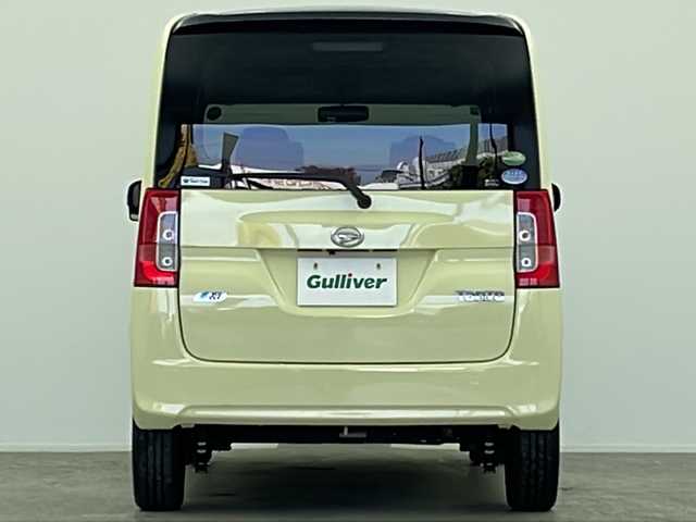 ダイハツ タント X ターボ SA 大阪府 2014(平26)年 5.1万km コットンアイボリー 純正SDナビ/【BT/フルセグ/AUX/DVD」/ETC/バックカメラ/両側パワースライドドア/アイドリングストップ/衝突被害軽減システム/横滑り防止装置/スタッドレスタイヤ積み込み/純正ミッキーマウスシートカバー/純正ミッキーマウスフロアマット/オートライト/サンシェード