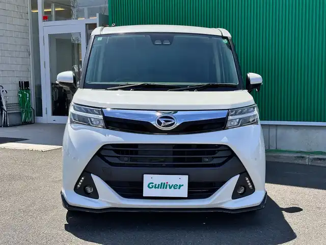 ダイハツ トール Gターボ SAⅢ 宮城県 2019(平31)年 12.7万km パールホワイトⅢ スマートアシスト3/・衝突回避支援ブレーキ/・衝突警報/・車線逸脱警報機能/・誤発進抑制機能/・オートハイビーム/コーナーセンサー/アルパイン9インチナビ（X9ZD）/・CD/DVD/・Bluetooth/・フルセグTV/バックモニター/ビルトインETC/前席シートヒーター/クルーズコントロール/ステアリングスイッチ/LEDヘッドランプ/フォグランプ/オートライト/スマートキー＆プッシュスタート/スペアキー/電動格納ミラー/SSR17インチAW/ダウンサス/純正フロアマット/純正ドアバイザー/Wエアバッグ/取扱説明書/保証書