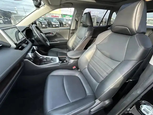 トヨタ ＲＡＶ４ ハイブリッドG 茨城県 2020(令2)年 10.2万km アティチュードブラックマイカ スマートキー/プッシュスタート/ALPINE　SDナビ/Bluetooth接続/フルセグテレビ/バックカメラ/クルーズコントロール/レーンキープアシスト/サンルーフ/ETC2.0/バックカメラ/前方ドライブレコーダー/純正フロアマット/パワーシート/レザーシート/純正エアロパーツ/純正アルミホイル/前後コーナーセンサー/オートライト/LEDヘッドライト/Wエアバック/カーテンエアバック