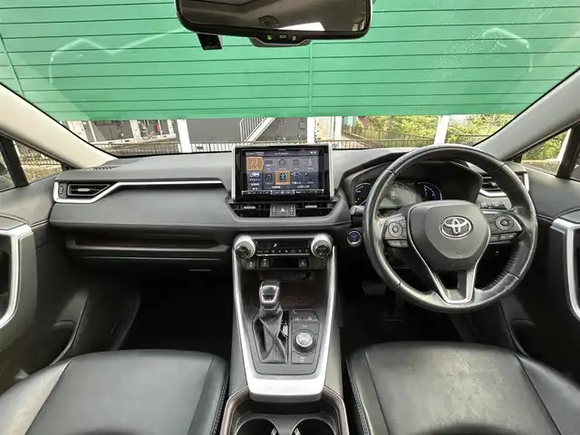 トヨタ ＲＡＶ４ ハイブリッドG 茨城県 2020(令2)年 10.2万km アティチュードブラックマイカ スマートキー/プッシュスタート/ALPINE　SDナビ/Bluetooth接続/フルセグテレビ/バックカメラ/クルーズコントロール/レーンキープアシスト/サンルーフ/ETC2.0/バックカメラ/前方ドライブレコーダー/純正フロアマット/パワーシート/レザーシート/純正エアロパーツ/純正アルミホイル/前後コーナーセンサー/オートライト/LEDヘッドライト/Wエアバック/カーテンエアバック