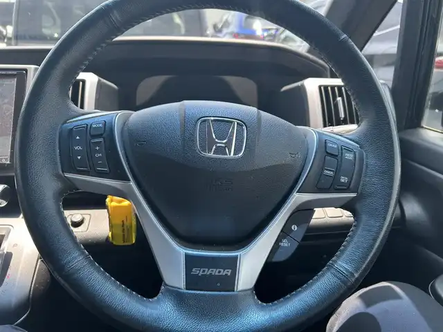 ホンダ ステップワゴン スパーダ Z クールスピリット 茨城県 2013(平25)年 14.2万km プレミアムスパークルブラックパール スマートキー/アイドリングストップ/クルーズコントロール/バックカメラ/純正9インチナビ/両側パワースライド/前方ドラレコ/後席用モニター