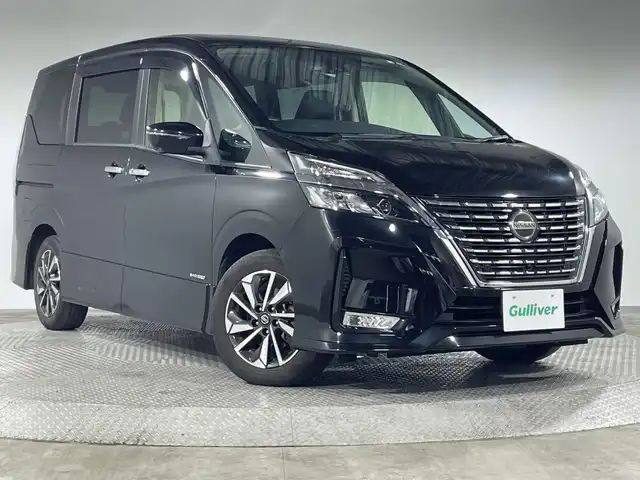 日産 セレナ ハイウェイスター V 神奈川県 2020(令2)年 3.9万km ダイヤモンドブラック 純正10型SDナビゲーション/AM FM Bluetooth フルセグ SD USB CD DVD/アラウンドビューモニター/両側ハンズフリーパワースライドドア/ブラインドスポットモニター/全方位運転支援システム/インテリジェントエマージェンシーブレーキ/後側方車両検知警報/後退時車両検知警報/標識検知機能/踏み間違い衝突防止アシスト/車線逸脱防止支援システム/車線逸脱警報/後側方衝突防止支援システム/アイドリングストップ/クルーズコントロール/革巻きステアリング/ステアリングリモコン/前方ドライブレコーダー/ETC/カプロンシート/純正フロアマット/LEDヘッドライト/オートライト/オートマチックハイビーム/フォグランプ/電動格納ミラー/ウィンカーミラー/純正16インチアルミホイール/ドアバイザー/インテリジェントキー