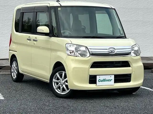 ダイハツ タント G SA 千葉県 2014(平26)年 8.3万km コットンアイボリー ナビＮＳＺＰ－Ｗ６４Ｄ　バックカメラ　ＴＶ　ＣＤ　ＤＶＤ　Ｂｔ　ＵＳＢ　ＥＴＣ　両側電動スライドドア /ドラレコ　アイドリングストップ　衝突軽減防止機能　純正１４インチＡＷ　コットンアイボリーカラー
