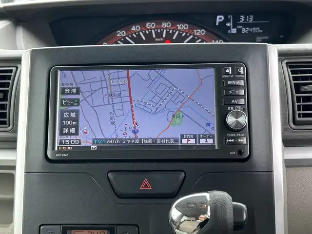 ダイハツ タント G SA 千葉県 2014(平26)年 8.3万km コットンアイボリー ナビＮＳＺＰ－Ｗ６４Ｄ　バックカメラ　ＴＶ　ＣＤ　ＤＶＤ　Ｂｔ　ＵＳＢ　ＥＴＣ　両側電動スライドドア /ドラレコ　アイドリングストップ　衝突軽減防止機能　純正１４インチＡＷ　コットンアイボリーカラー