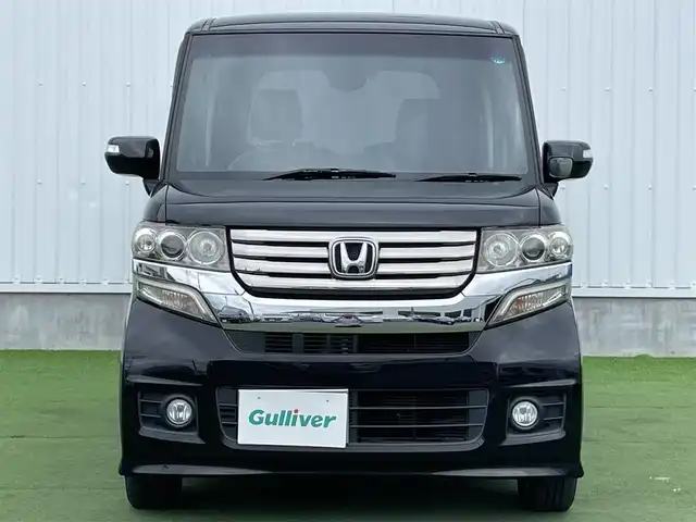 ホンダ Ｎ ＢＯＸ カスタム G Lパッケージ 香川県 2012(平24)年 8.2万km クリスタルブラックパール 社外8インチSDナビ/→フルセグ/CD/DVD/Bluetooth/片側パワースライドドア/純正14インチアルミ/純正フロアマット/ピタ駐ミラー/横滑り防止装置/盗難防止装置/アイドリングストップ/ETC/ベンチシート/パワーステアリング/ステアリングリモコン/プッシュスタート/スマートキー