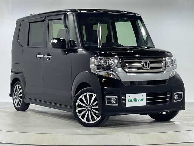 ホンダ Ｎ ＢＯＸ カスタム G ターボ Lパッケージ 神奈川県 2016(平28)年 2.3万km クリスタルブラックパール ＣＴＢＡ/両側パワースライドドア/純正７型ナビ(VXM-174VFXi)/(CD/DVD/SD/BT/フルセグTV)/バックカメラ/半革シート/ＥＴＣ/純正１５インチアルミホイール/ＨＩＤオートライト/フォグランプ/パドルシフト/プッシュスタート/クルーズコントロール/取扱説明書