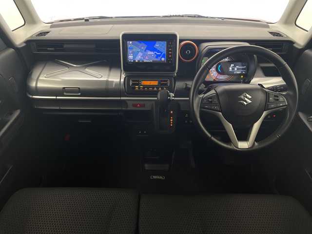 スズキ スペーシア ギア HYBRID XZターボ 宮崎県 2020(令2)年 5.8万km フェニックスレッドパール/ガンメタリック2トーンルーフ 禁煙車/衝突被害軽減ブレーキ/社外ナビTV/（CN-RZ753W/CD/DVD/Bluetooth/フルセグTV)/純正ドライブレコーダー/純正ビルトインETC/純正LEDオートライト/純正LEDフォグ/純正セキュリティアラーム/純正フロアマット/両側電動スライドドア/エネチャージ/アダプティブクルーズコントロール/レーンディパーチャーアラート/オートマチックハイビーム/クリアランスソナー/パドルシフト/前席シートヒーター/オートエアコン/ウインカードアミラー/スマートキー/プッシュエンジンスタート/スペアキー