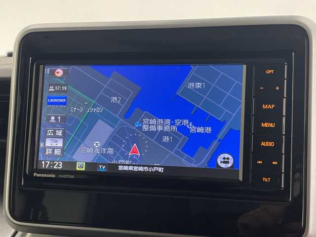 スズキ スペーシア ギア HYBRID XZターボ 宮崎県 2020(令2)年 5.8万km フェニックスレッドパール/ガンメタリック2トーンルーフ 禁煙車/衝突被害軽減ブレーキ/社外ナビTV/（CN-RZ753W/CD/DVD/Bluetooth/フルセグTV)/純正ドライブレコーダー/純正ビルトインETC/純正LEDオートライト/純正LEDフォグ/純正セキュリティアラーム/純正フロアマット/両側電動スライドドア/エネチャージ/アダプティブクルーズコントロール/レーンディパーチャーアラート/オートマチックハイビーム/クリアランスソナー/パドルシフト/前席シートヒーター/オートエアコン/ウインカードアミラー/スマートキー/プッシュエンジンスタート/スペアキー