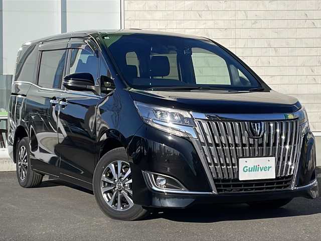 トヨタ エスクァイア Gi プレミアムパッケージ 岩手県 2018(平30)年 5.7万km ブラック ”社外ナビ（ALPINE　EX11Z）/AM/FM/CD/DVD/Bluetooth/フルセグTV/バックカメラ/ビルトインETC/ドライブレコーダー/両側パワースライドドア/フリップダウンモニター/クルーズコントロール/衝突被害軽減ブレーキ/レーンキープアシスト/横滑り防止装置/アイドリングストップ/シートヒーター/オートライト/オートハイビーム/LEDヘッドライト/フォグランプ/スマートキー/プッシュスタート/電動格納ミラー/純正15インチAW/純正フロアマット/保証書/取扱説明書
