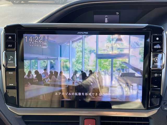 トヨタ エスクァイア Gi プレミアムパッケージ 岩手県 2018(平30)年 5.7万km ブラック ”社外ナビ（ALPINE　EX11Z）/AM/FM/CD/DVD/Bluetooth/フルセグTV/バックカメラ/ビルトインETC/ドライブレコーダー/両側パワースライドドア/フリップダウンモニター/クルーズコントロール/衝突被害軽減ブレーキ/レーンキープアシスト/横滑り防止装置/アイドリングストップ/シートヒーター/オートライト/オートハイビーム/LEDヘッドライト/フォグランプ/スマートキー/プッシュスタート/電動格納ミラー/純正15インチAW/純正フロアマット/保証書/取扱説明書