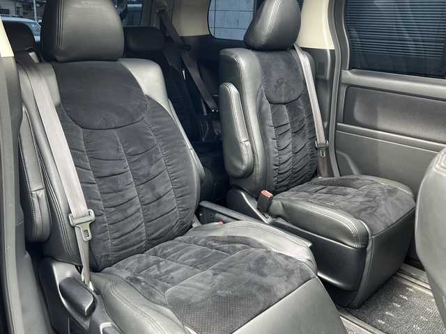 トヨタ ヴェルファイア 2．4Z プラチナセレクションⅡ 埼玉県 2010(平22)年 16.7万km ブラック サンルーフ　/社外８インチナビ　/フルセグ/DVD/CD/BT/社外フリップダウンモニター　/社外エアロ　/社外シートカバー　/ドライブレコーダー　/バックカメラ　/パワーバックドア　/両側パワースライドドア/横滑り防止/コーナーセンサー/２列目オットマン　/オートライト/保証書　/取扱説明書