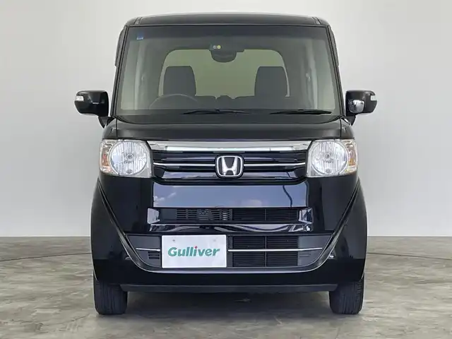 ホンダ Ｎ ＢＯＸ G SSパッケージ 群馬県 2017(平29)年 1.3万km クリスタルブラックパール 純正７型ナビ　バックカメラ　片側パワースライドドア　前席シートヒーター　　ビルトインＥＴＣ　社外１４インチアルミホイール　ＡＢＳ　横滑り防止装置　アイドリングストップ　プッシュスタート　禁煙車