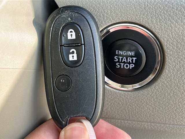 スズキ スペーシア X 鹿児島県 2013(平25)年 9.4万km パールホワイト 社外SDナビ（carrozzeria AVIC-MRZ009)/Bluetooth/CD/DVD/SD/TV/片側パワースライドドア/アイドリンクストップ/スペアキー1本/スマートキー/ETC