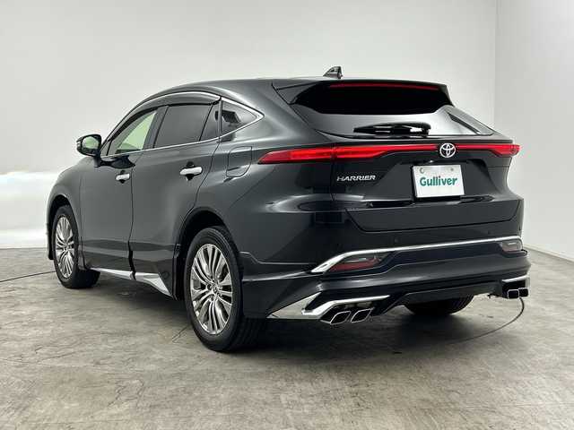 トヨタ ハリアー Z レザーパッケージ 三重県 2021(令3)年 4.8万km プレシャスブラックパール 禁煙車/ワンオーナー/全方位カメラ/ガラスルーフ/モデリスタエアロ/BSM/ハンドルヒーター/純正アルミホイール/シートヒーター/ベンチレーション/レーダークルーズコントロール/プッシュスタート/スペアキー/ETC2.0/前後コーナーセンサー/電動リアゲート/オートマチックハイビーム