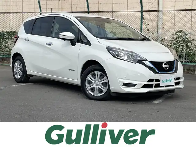 日産 ノート e－パワー X 東京都 2018(平30)年 5.2万km ホワイト デジタルインナーミラー　/ETC　/スペアキー　/オートエアコン　/CD　/ABS　/横滑り防止装置　/コーナーセンサー　/レーンアシスト　/盗難防止装置　/オートライト　/衝突被害軽減システム　/保証書/取扱説明書/記録簿