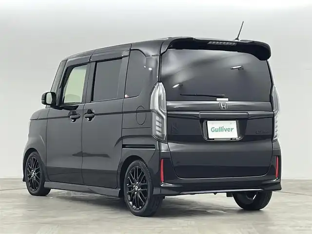 ホンダ Ｎ ＢＯＸ カスタム L ターボ スタイル+ブラック 福島県 2022(令4)年 5.2万km クリスタルブラックパール ホンダセンシング/・衝突軽減ブレーキ/・誤発進抑制機能 /・歩行者事故低減ステアリング /・路外逸脱抑制機能/・渋滞追従機能付アダプティブクルーズコントロール /・車線維持支援システム /・先行車発進お知らせ機能 /・標識認識機能 /・後方誤発進抑制機能/・ オートハイビーム/純正ナビゲーション/・型式：VXV-227NBi/・Bluetooth/AM・FM/USB/SD/・バックカメラ/・ETC/両側パワースライドドア/純正前後ドライブレコーダー/革巻きステアリング/・ステアリングスイッチ/・パドルシフト/シートヒーター/LEDライト/・フォグライト/ドアバイザー/プッシュスタート/・スマートキー/純正フロアマット