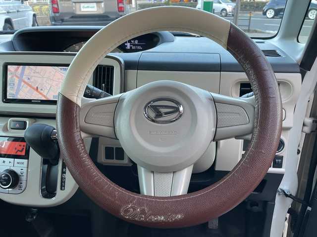 ダイハツ ムーヴ キャンバス X メイクアップ SA Ⅱ 大阪府 2016(平28)年 6.6万km パールホワイトⅢ/ナチュラルベージュマイカメタリック 2トーン 社外ナビ（フルセグTV/Bluetooth/AM・FM）/バックカメラ/ドライブレコーダー/ETC/プッシュスタート/アイドリングストップ/横滑り防止機能/衝突被害軽減ブレーキ