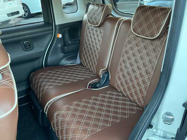 ダイハツ ムーヴ キャンバス X メイクアップ SA Ⅱ 大阪府 2016(平28)年 6.6万km パールホワイトⅢ/ナチュラルベージュマイカメタリック 2トーン 社外ナビ（フルセグTV/Bluetooth/AM・FM）/バックカメラ/ドライブレコーダー/ETC/プッシュスタート/アイドリングストップ/横滑り防止機能/衝突被害軽減ブレーキ