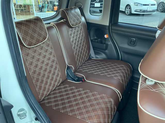 ダイハツ ムーヴ キャンバス X メイクアップ SA Ⅱ 大阪府 2016(平28)年 6.6万km パールホワイトⅢ/ナチュラルベージュマイカメタリック 2トーン 社外ナビ（フルセグTV/Bluetooth/AM・FM）/バックカメラ/ドライブレコーダー/ETC/プッシュスタート/アイドリングストップ/横滑り防止機能/衝突被害軽減ブレーキ