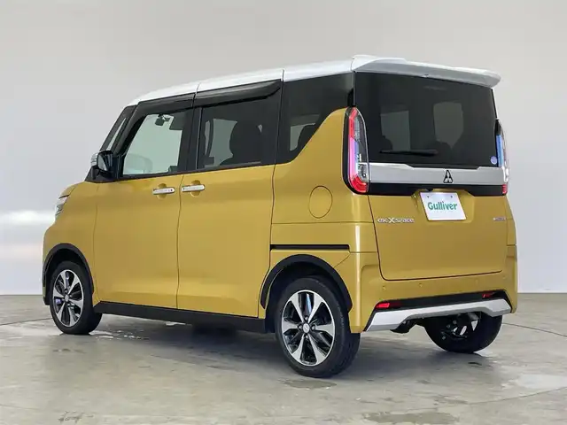 三菱 ｅＫクロススペース T 埼玉県 2020(令2)年 2.5万km サンドイエローメタリック 純正９型ナビ　フルセグＴＶ　Ｂｌｕｅｔｏｏｔｈ　バックカメラ　両側パワースライドドア　シートヒーター　ＥＴＣ　前後ドラレコ　ダウンヒルアシスト　ｅ－アシスト　衝突軽減装置　レーンキープアシスト　リアシェード　パドルシフト　ハンズフリーパワスラ　ダウンヒルアシスト　禁煙車