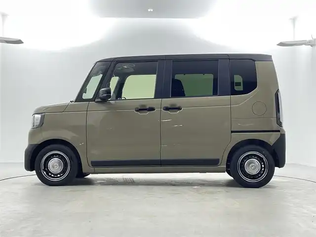 ホンダ Ｎ ＢＯＸ JOY ターボ 福井県 2024(令6)年 0.1万km 茶 ホンダコネクトナビSPパッケージ/マルチビューカメラシステム/プッシュスタート/スマートキー/スペアキー（1本）/クルーズコントロール（追従有）/ハーフレザー/両席シートヒーター/両側パワースライドドア/純正ホイールキャップ/LEDヘッドライト/フロントフォグ/ホンダセンシング/・ABS/・横滑り防止装置/・盗難防止装置