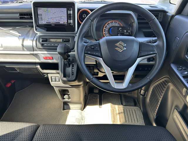 スズキ スペーシア ギア HYBRID XZ 広島県 2020(令2)年 2.7万km オフブルーメタリック/ガンメタリック2トーンルーフ デュアルセンサーブレーキサポート/純正ナビゲーション/型番：AVIC-RWS901II/【CD/DVD/SD/USB/BT/TV】/両側パワースライドドア/前席シートヒーター/LEDオートライト/LEDフォグランプ/リアサーキュレーター/リアドアサンシェード/シートバックテーブル/純正フロアマット/純正ドアバイザー