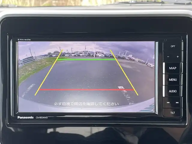 スズキ スペーシア HYBRID X 青森県 2018(平30)年 5.8万km ピュアホワイトP 4WD/社外SDナビ/　 CD/DVD/BT/SD/フルセグTV/バックカメラ/両側パワースライドドア/オートライト/シートヒーター/アイドリングストップ/スマートキー