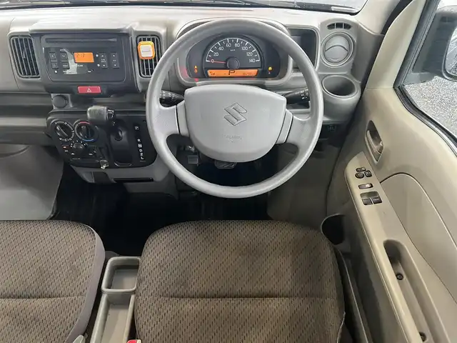 スズキ エブリイ PC リミテッド 広島県 2018(平30)年 8.4万km ブルーイッシュブラックパール3 ○走行距離：86298km（入庫時）/ETC/ドライブレコーダー/レーダーブレーキサポート/横滑り防止機能/保証書＆取扱説明書あり/リモコンキー（スペアキーあり）/CD/2スピーカー/○タイヤサイズ：145/6PR/・社外12インチアルミホイール