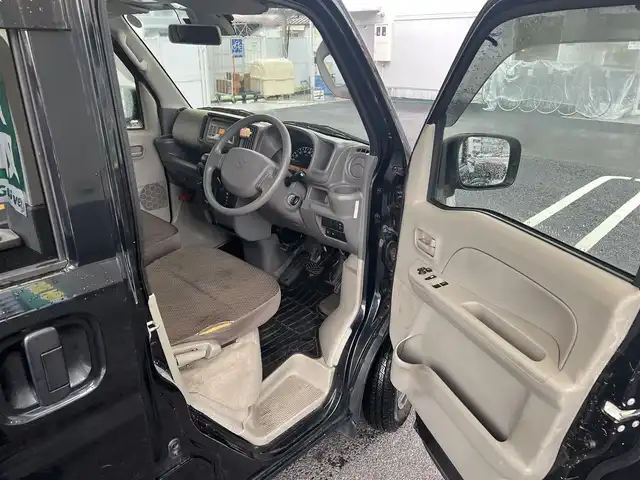 スズキ エブリイ PC リミテッド 広島県 2018(平30)年 8.4万km ブルーイッシュブラックパール3 ○走行距離：86298km（入庫時）/ETC/ドライブレコーダー/レーダーブレーキサポート/横滑り防止機能/保証書＆取扱説明書あり/リモコンキー（スペアキーあり）/CD/2スピーカー/○タイヤサイズ：145/6PR/・社外12インチアルミホイール