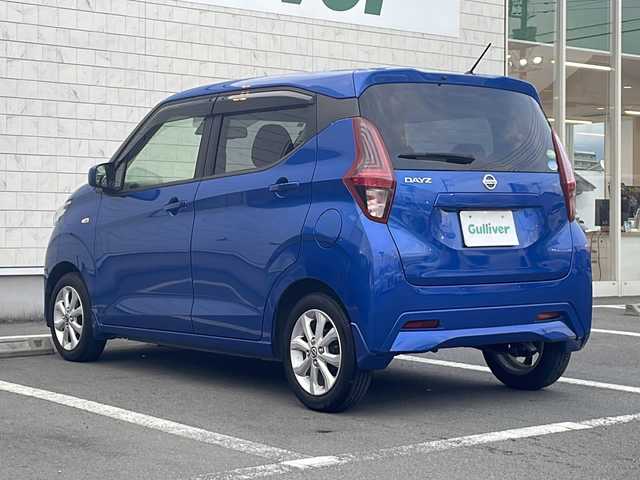 日産 デイズ X 静岡県 2019(令1)年 1万km オーシャンブルーP ワンオーナー/純正ナビ/地デジTV/純正CD/Bluetooth/バックカメラ/衝突軽減ブレーキ/ドライブレコーダー/スマートキー/純正15インチAW/オートライト/スマートキー/保証書/取説