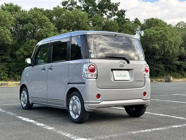 ダイハツ ムーヴ キャンバス X LTD メイクアップ SA Ⅲ 福岡県 2018(平30)年 1万km グレーマイカM ワンオーナー/スマートアシストIII/・衝突警報機能/・衝突回避支援ブレーキ/・誤発進抑制制御機能/・車線逸脱警報機能/・先行車発進お知らせ機能/・オートハイビーム/スマートキー/プッシュスタート/両側パワースライドドア/純正オーディオ/レベライザー/アイドリングストップ/純正フロアゴムマット/保証書・取説・スペアキー
