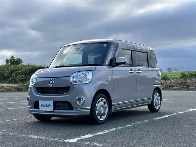 ダイハツ ムーヴ キャンバス X LTD メイクアップ SA Ⅲ 福岡県 2018(平30)年 1万km グレーマイカM ワンオーナー/スマートアシストIII/・衝突警報機能/・衝突回避支援ブレーキ/・誤発進抑制制御機能/・車線逸脱警報機能/・先行車発進お知らせ機能/・オートハイビーム/スマートキー/プッシュスタート/両側パワースライドドア/純正オーディオ/レベライザー/アイドリングストップ/純正フロアゴムマット/保証書・取説・スペアキー