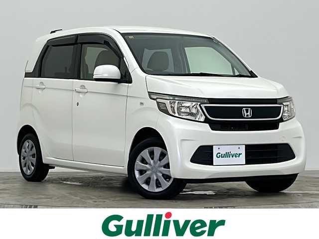 ホンダ Ｎ ＷＧＮ G 宮城県 2014(平26)年 6.6万km プレミアムホワイトパール 4WD/純正ナビ/(AM/FM/CD/iPod/SD/VTR/AUX)/バックカメラ/DVD再生機能/Bluetooth/TV/USB入力端子/ETC/プッシュスタート/スマートキー/スペアキー/ドアバイザー/純正フロアマット