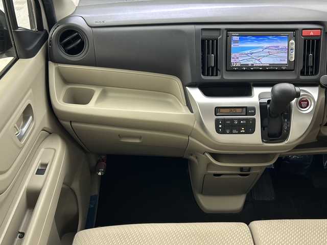 ホンダ Ｎ ＷＧＮ G 宮城県 2014(平26)年 6.6万km プレミアムホワイトパール 4WD/純正ナビ/(AM/FM/CD/iPod/SD/VTR/AUX)/バックカメラ/DVD再生機能/Bluetooth/TV/USB入力端子/ETC/プッシュスタート/スマートキー/スペアキー/ドアバイザー/純正フロアマット