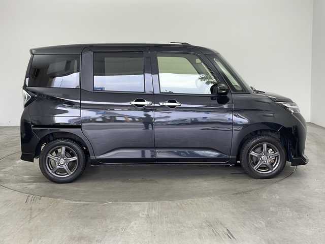 トヨタ タンク カスタムG－T 兵庫県 2020(令2)年 4.8万km ブラックマイカメタリック ・純正ナビ/TV/BT/CD/DVD/SD/・バックカメラ/・スマートアシスト/・クルーズコントロール/・衝突軽減ブレーキ/・車線逸脱警報/・横滑り防止装置/・誤発進抑制/・先行車発進告知/・コーナーセンサー/・LEDオートライト/・フォグランプ/・オートマチックハイビーム/・両側パワースライドドア/・ビルトインETC/・TVキット/・ステアリングリモコン/・社外14インチアルミホイール/・純正15インチアルミホイール付き夏タイヤ4本車載/・純正フロアマット/・電動格納ミラー/・スマートキー/・プッシュスタート/・アイドリングストップ