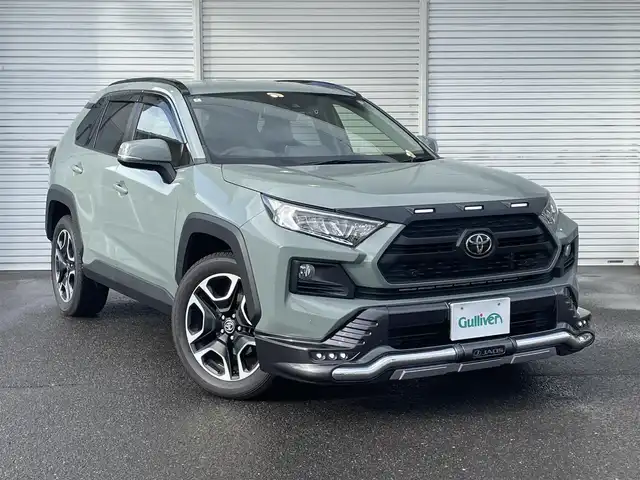 トヨタ ＲＡＶ４ アドベンチャー 福島県 2020(令2)年 4.8万km アーバンカーキ 純正9インチメモリーナビ/CD/DVD/SD/BT/USB/HDMI/フルセグTV/モデリスタ ノーズプロテクター/モデリスタ バンパープロテクター/Toyota Safety Sense/専用合成皮革シート/レーダークルーズコントロール/ブラインドスポットモニター/クリアランスソナー/バックカメラ/パワーバックドア/パワーシート/オートハイビーム/LEDヘッドライト/ドライブレコーダー/ビルトインETC/USB充電ポート/プッシュスタート/ドアバイザー/フロアマット