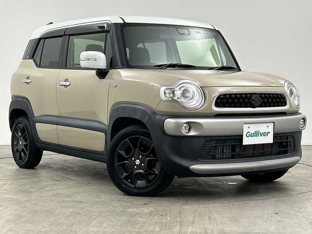 スズキ クロスビー HYBRID MZ 三重県 2018(平30)年 2.9万km キャラバンアイボリーパールメタリック/ホワイト 2トーンルーフ /禁煙車//社外SDナビ【AVIC-ZH07】/　フルセグTV/BT/iPod/CD/DVD//バックカメラ//前席シートヒーター//クルーズコントロール//ドライブレコーダー//衝突被害軽減システム//レーンキープアシスト//LEDオートライト//ETC//純正16インチアルミホイール//ステアリングスイッチ//電格ミラー//ウインカーミラー//純正フロアマット//プッシュスタート//スマートキー