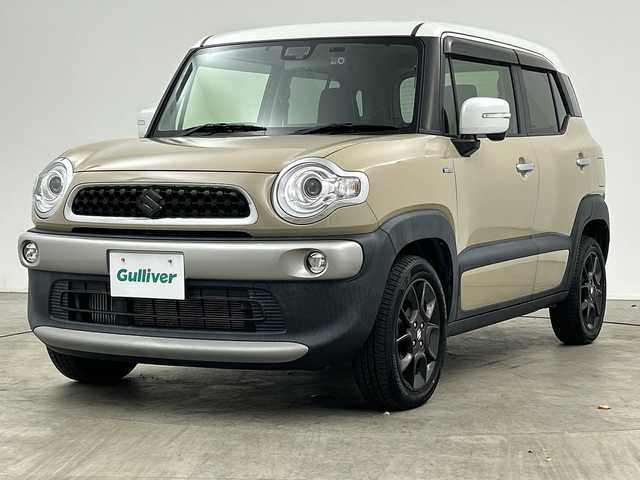 スズキ クロスビー HYBRID MZ 三重県 2018(平30)年 2.9万km キャラバンアイボリーパールメタリック/ホワイト 2トーンルーフ /禁煙車//社外SDナビ【AVIC-ZH07】/　フルセグTV/BT/iPod/CD/DVD//バックカメラ//前席シートヒーター//クルーズコントロール//ドライブレコーダー//衝突被害軽減システム//レーンキープアシスト//LEDオートライト//ETC//純正16インチアルミホイール//ステアリングスイッチ//電格ミラー//ウインカーミラー//純正フロアマット//プッシュスタート//スマートキー